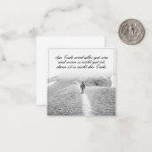 Carte De Correspondance Am Ende avec alles gut sein (Devant/Arrière en situation)