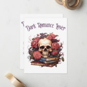 Carte De Correspondance Amant de Romance Sombre (Devant/Arrière en situation)