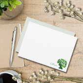 Carte De Correspondance Amateurs Plantes élégants Simple Personnalisé