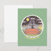 Carte De Correspondance AMIS™ | Fontaine de dessin (Devant / Derrière)