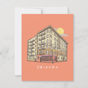 Carte De Correspondance AMIS™   Monica's Apartment Building