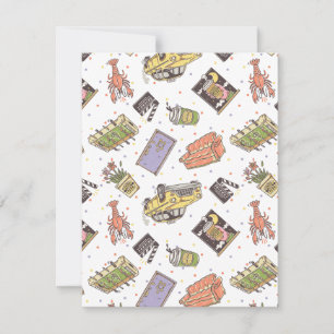Carte De Correspondance AMIS™   Motif d'icône Poka Dot