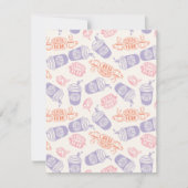 Carte De Correspondance AMIS™ | Pastel Central Perk Motif (Devant)