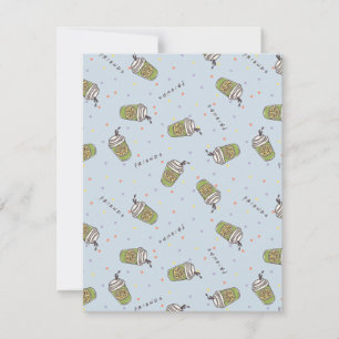 Carte De Correspondance AMIS™   Polka Dot Central Perk Motif