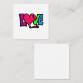 Carte De Correspondance Amour (Devant / Derrière)