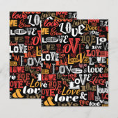 Carte De Correspondance Amour 2 (Devant / Derrière)