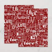 Carte De Correspondance Amour 5 (Devant / Derrière)