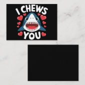 Carte De Correspondance Amour Coeur Léopard Mignon Saint Valentin  (Devant / Derrière)