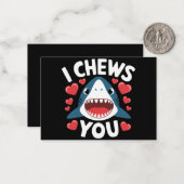 Carte De Correspondance Amour Coeur Léopard Mignon Saint Valentin  (Devant/Arrière en situation)