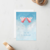 Carte De Correspondance Amour incroyable (Devant/Arrière en situation)