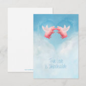 Carte De Correspondance Amour incroyable (Devant / Derrière)