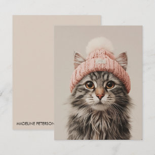 Carte De Correspondance Amoureux de Chats Mignons