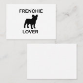 Carte De Correspondance amoureux de frenchie (Devant / Derrière)