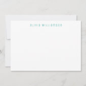 Carte De Correspondance Ananas tropical personnalisé (Devant)