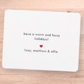 Carte De Correspondance Animaux de compagnie Moderne Simple Personnalisé 9