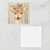 CARTE DE CORRESPONDANCE ANIMAUX DE FÊTE (Devant / Derrière)
