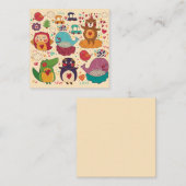 Carte De Correspondance Animaux décoratifs (Devant / Derrière)