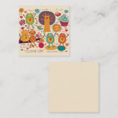 Carte De Correspondance Animaux décoratifs (Devant / Derrière)