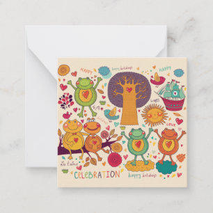 Carte De Correspondance Animaux décoratifs