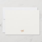 Carte De Correspondance Anniversaire de enfant de papillon petit piggy (Dos)