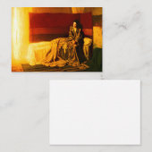 Carte De Correspondance Annonciation, 1898 par Henry Ossawa Tanner (Devant / Derrière)