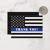 Carte De Correspondance Appréciation de l'agent de police sur mesure (Devant/Arrière en situation)