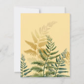 Carte De Correspondance Aquarelle Arbres 2 (Dos)