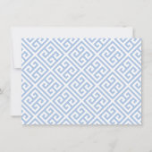 Carte De Correspondance Aquarelle avec nom | À Partir Du Bureau De (Dos)