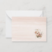 Carte De Correspondance Aquarelle Chute d'amour Chaussure nuptialeCarte de (Dos)