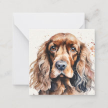 Aquarelle Cocker Spaniel