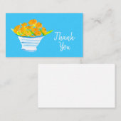 Carte De Correspondance Aquarelle d'orange (Devant / Derrière)