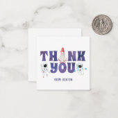 Carte De Correspondance Aquarelle Espace extra-atmosphérique (Devant/Arrière en situation)