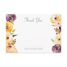 Aquarelle Merci Floral