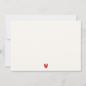 Carte De Correspondance Aquarelle mignonne Snowman Laisser neiger Noël (Dos)