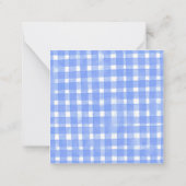 Carte De Correspondance Aquarelle Noël Mode fille Enceinte cadeau (Dos)