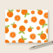 Carte De Correspondance Aquarelle Oranges Agrumes