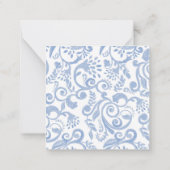 Carte De Correspondance Aquarelle personnalisée Hydrangea appel (Dos)