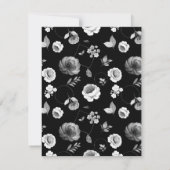Carte De Correspondance Aquarelle Roses 33 (Dos)