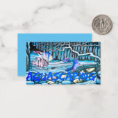 Carte De Correspondance Aquascapage (Devant/Arrière en situation)