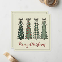 Arbres de Noël Rustiques Fête de Fin d'Année Perso