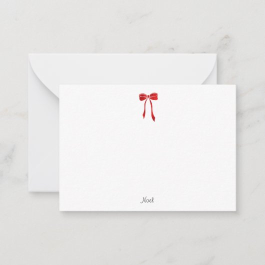 Carte De Correspondance Arc en eau rouge (Devant)