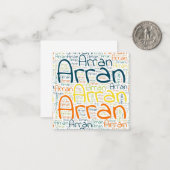 Carte De Correspondance Arran (Devant/Arrière en situation)