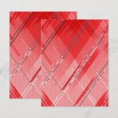 Carte De Correspondance Arrière - plan de bandes diagonales 9 (Devant / Derrière)