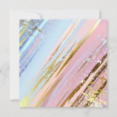 Carte De Correspondance Arrière - plan rose texturé (Devant)