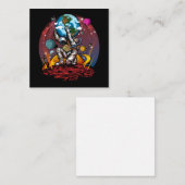 Carte De Correspondance Atlas Space Man (Devant / Derrière)