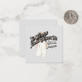 Carte De Correspondance Aucune Arme Formée Contre Moi (Devant/Arrière en situation)