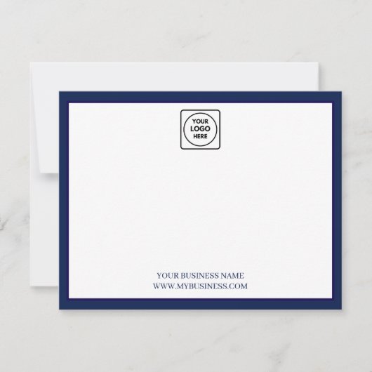 Carte de correspondance avec le nom de l'entrepris (Devant)