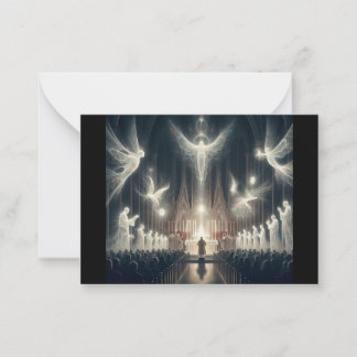 Carte De Correspondance Avec les Anges et les Saints