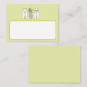 Carte de correspondance avec motif provence (Devant / Derrière)
