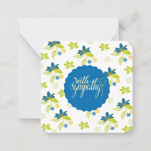 Carte De Correspondance Avec sympathie :